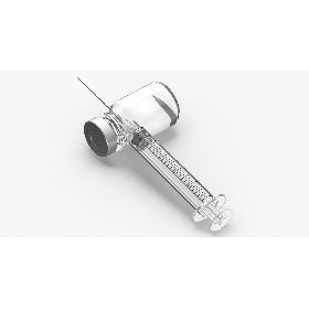 3D Vial And Syringe Pose 02 model